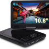 R1-5 12.6型 ポータブルdvdプレーヤー 液晶 大画面 4時間連続再生 CPRM対応 Hi-Fiスピーカー搭載 リージョンフリー  AV入出力 日本語説明書付き