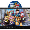 13.3インチ DVDプレーヤー 車載用 後部座席 ヘッドレストモニター リアモニター DVD内蔵 CPRM 対応