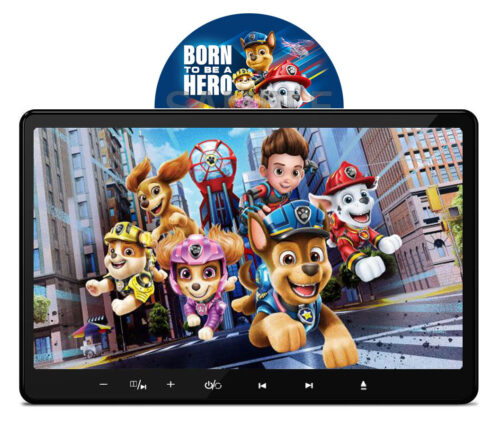R1 13.3インチ DVDプレーヤー 車載用 後部座席 ヘッドレストモニター リアモニター DVD内蔵 CPRM 対応