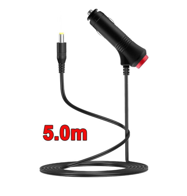 シガーソケット DCプラグ オス 5.5 2.1mm対応 シガーソケット延長ケーブル シガーライタ延長コード ライタープラグ 電源 ソケッ 12V/24V